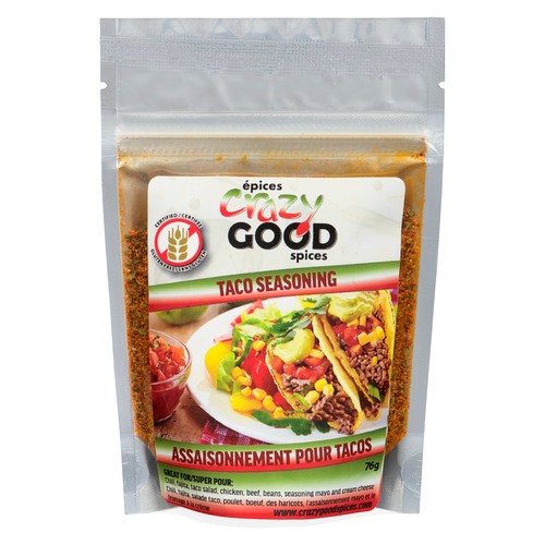 Crazy Good Spices Taco Seasoning Spices 76 g