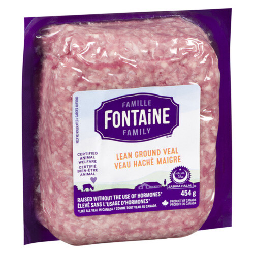 Fontaine Family Ground Veal Lean 454 g
