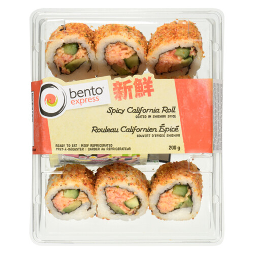 Pan Asia Fresh Bento Express Sushi Spicy California Roll 200 g 