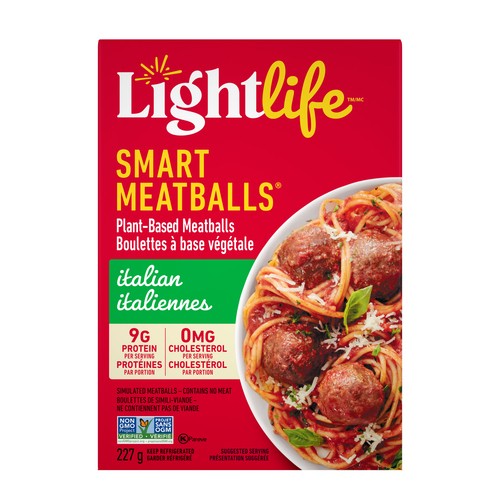 Lightlife Plant-Based Meatballs Smart Menu 227 g