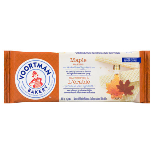 Voortman Wafers Maple 300 g