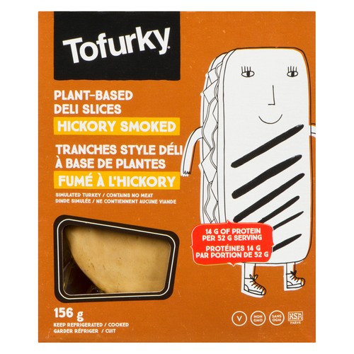 Tofurky Plant-Based Deli Slices Hickory Smoked 156 g