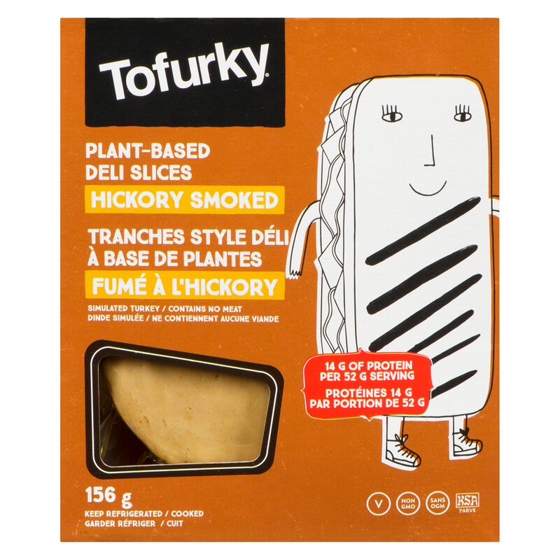 Tofurky PlantBased Deli Slices Hickory Smoked 156 g Voilà Online