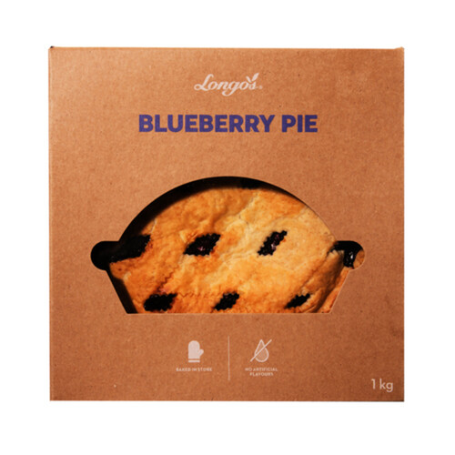 Longo's 9 Inch Pie Blueberry 1 kg