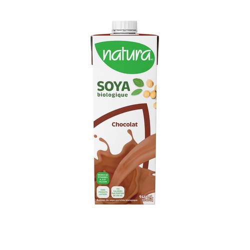 Natura Organic Gluten-Free Soy Beverage Chocolate 946 ml