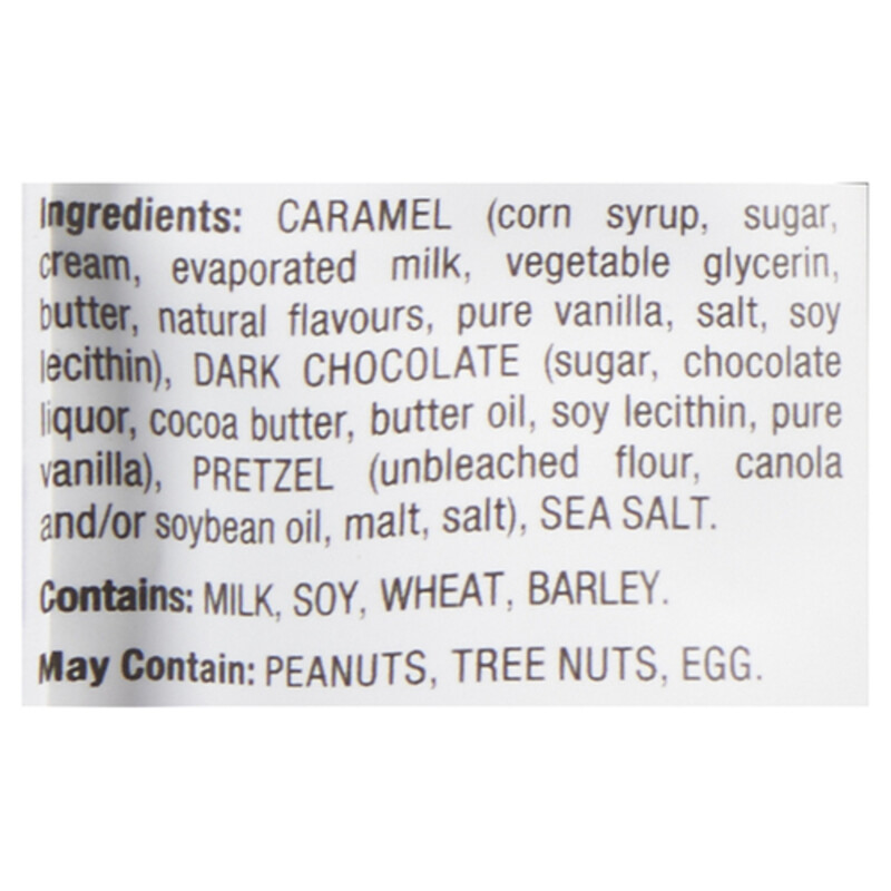 Snappers Dark Chocolate Snack Food Sea Salt 170 g Voilà Online