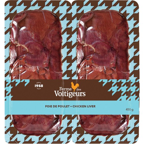 Ferme Des Voltigeurs Frozen Chicken Liver 450 g