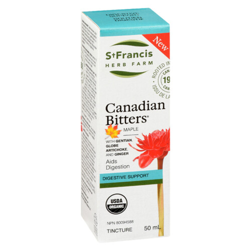 St. Francis Herb Farm Canadian Bitters Maple 50 ml Voilà Online