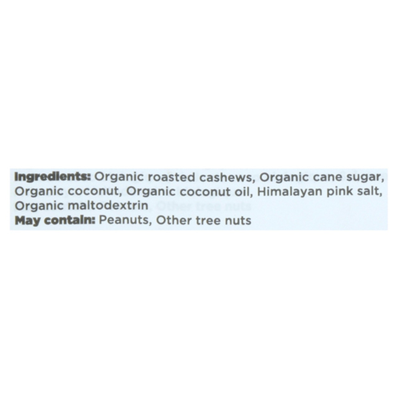 Elan Organic Coconut Cashews 160 g - Voilà Online Groceries & Offers