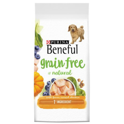 Beneful Grain-Free Natural Dry Dog Food Farm Raised Chicken 1.36 kg