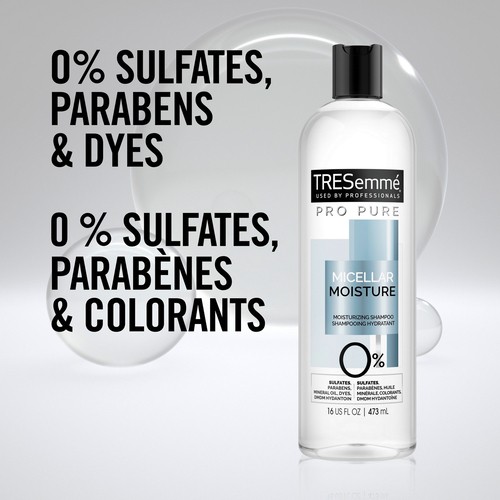 TRESemmé Pro Pure Moisturizing Shampoo Micellar Moisture 473 ml