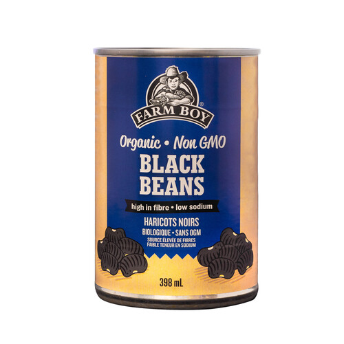 Farm Boy Organic Black Beans 398 ml