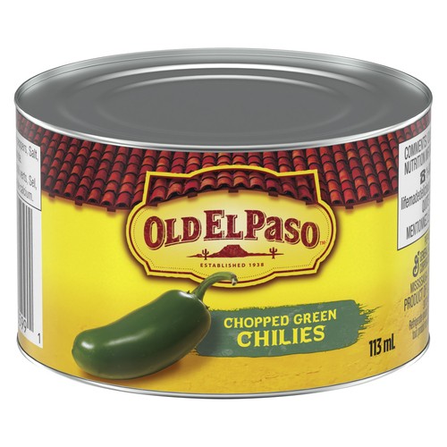 Old El Paso Green Chilies Chopped 113 ml