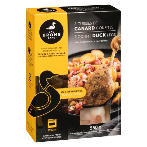 Brome Lake Duck Legs Confit Fresh 550 g