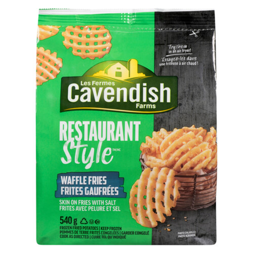 Cavendish Farms Restaurant Style Waffle Fries 540 g (frozen)