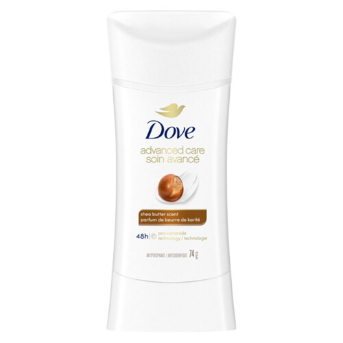 Dove Advanced Care Antiperspirant Women Deodorant Shea Butter Scent 74 g