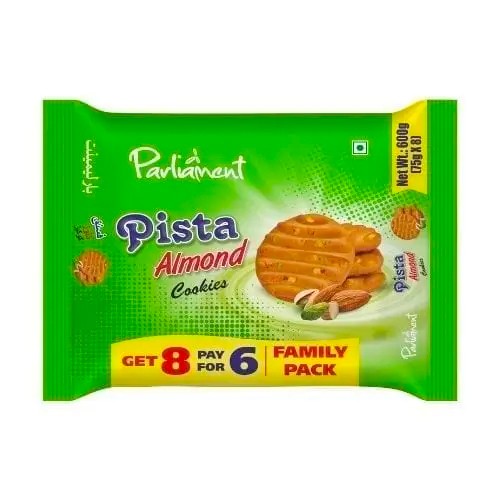 Parliament Cookies Pista & Almond 600 g
