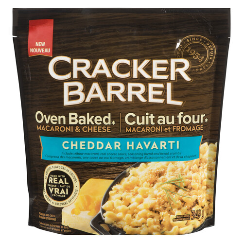 Cracker Barrel Oven Baked Mac & Cheese Cheddar Havarti 349 g
