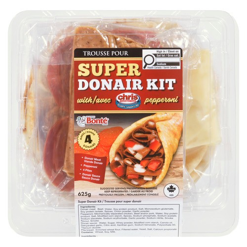 Bonte Foods Deli Donair Kit Limited Super 625 g