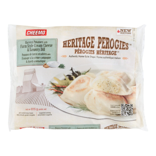 Cheemo Perogies Cream Cheese And Dill 815 g (frozen)