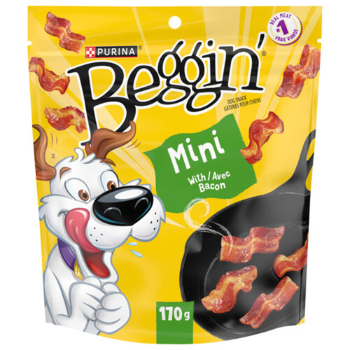 Beggin' Strips Dog Treats Mini with Bacon 170 g