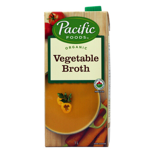 Pacific Foods Organic Broth Vegetable 1 L