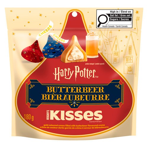 Hershey's Kisses Harry Potter Chocolate Butter Beer 180 g