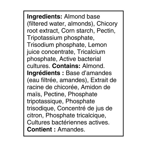 Silk Almond Plant Based Yogurt Plain Unsweetened  640 g