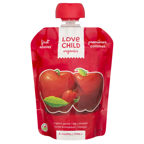 Love Child Organics Baby Food Apples 128 ml