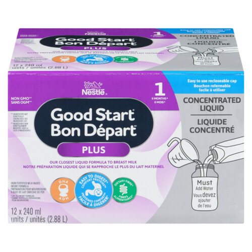 Good Start Baby Formula Plus1 Concentrated Tetra 12 x 240 ml