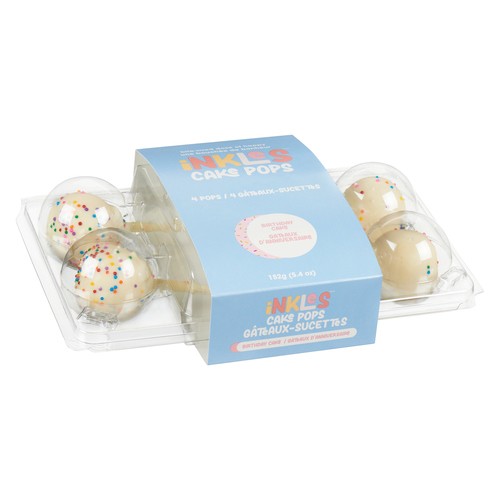 Inkles Cake Pops Birthday Cake 4 x 38 g