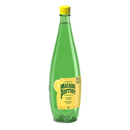 Maison Perrier Sparkling Water Beverage Forever Lemon 1 L (bottle)