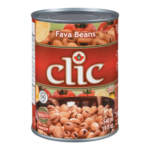 Clic Canned Fava Beans Small 540 ml