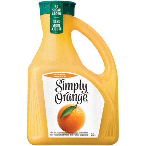 Simply Light Orange Pulp Free Simply Orange Juice Healthy Simply