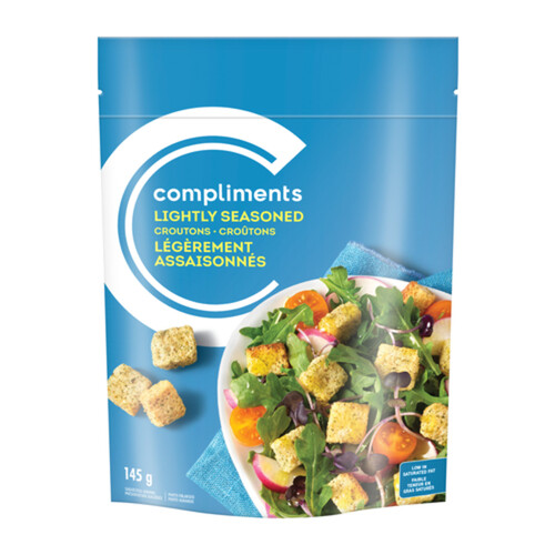 Compliments Croutons Lightly Seasoned 145 g