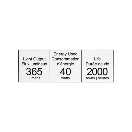 Philips Bulbs 40W Frost 2 EA