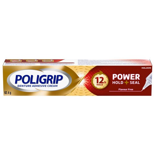 Poligrip Denture Adhesive Strong Hold 62.4 g