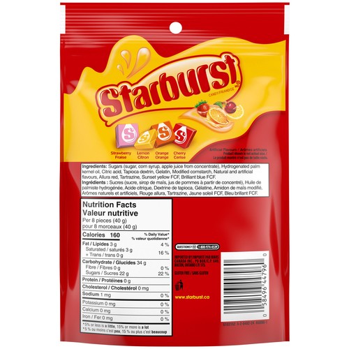 Starburst Chewy Candy Original Take Home Bag 320 g