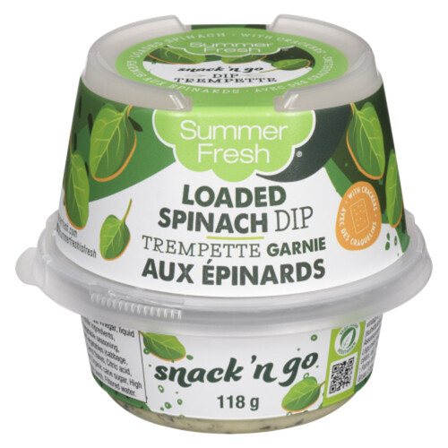 Summer Fresh Snack N' Go Loaded Spinach Dip 118 g