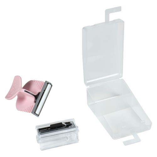 EvoShave Wet Shaving Razor System Starter Powder Pink Unisex 1 Pack 