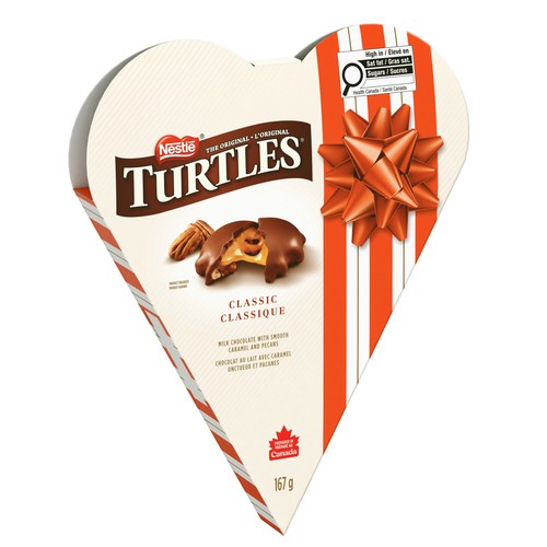Turtles Heart Chocolate Classic 167 g