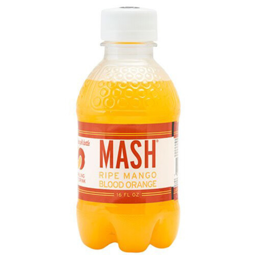 Mash Flavored Water Ripe Mango Blood Orange 473 ml (bottle)