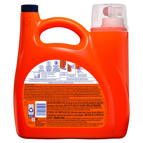 Tide Liquid Laundry Detergent Ultra White Bright White 3.9 L