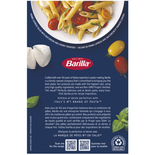 Barilla Pasta Pennette Rigate 410 g