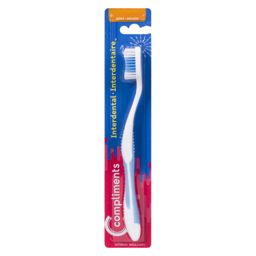 Compliments Interdental Ultra Soft Toothbrush 