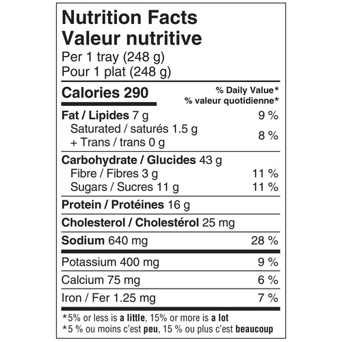 Lean Cuisine Frozen Dinner Thai Chicken In Peanut Sauce 248 g