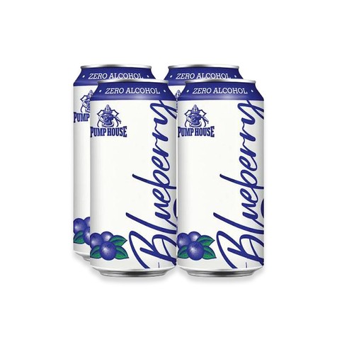 Pump House Non-Alcohol Beer Blueberry 4 x 473 ml (cans)