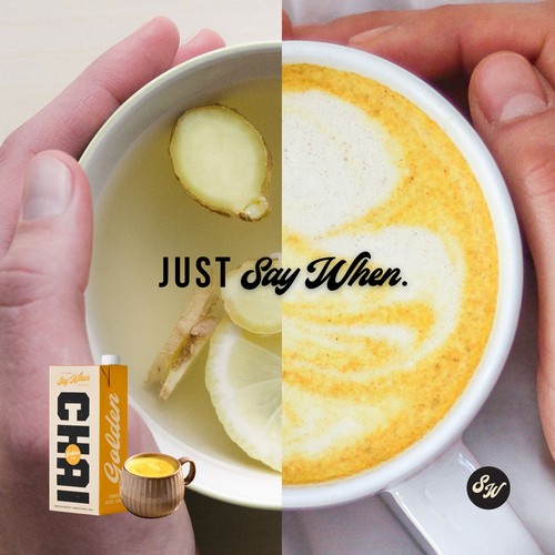 Say When Organic Chai Concentrate Golden 946 ml