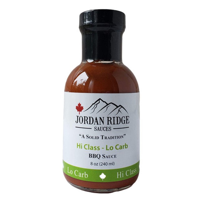 Jordan Ridge BBQ Sauce Hi Class-Lo Carb 240 ml - Voilà Online Groceries ...