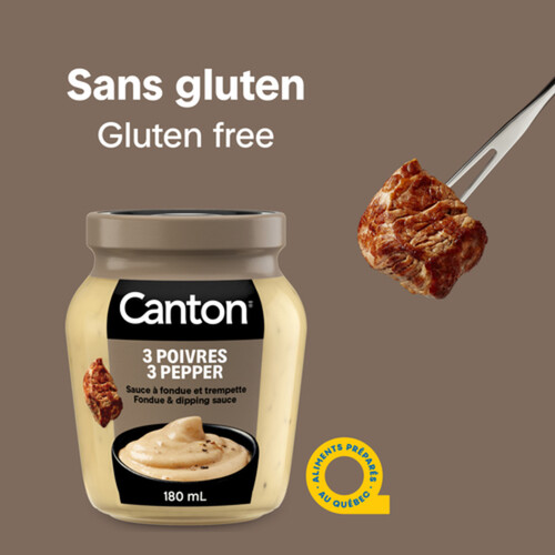 Canton Fondue & Dipping Sauce 3 Pepper 180 ml